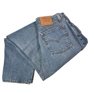 Levi's 10 Reg M Blue Jeans 560 Loose Fit Straight Leg High Rise Vintage 90s